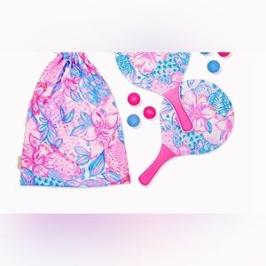 Lilly Pulitzer Pickle Ball Set